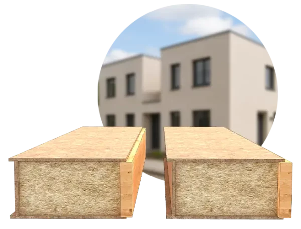 Toit plat toit en pente panneau isolé