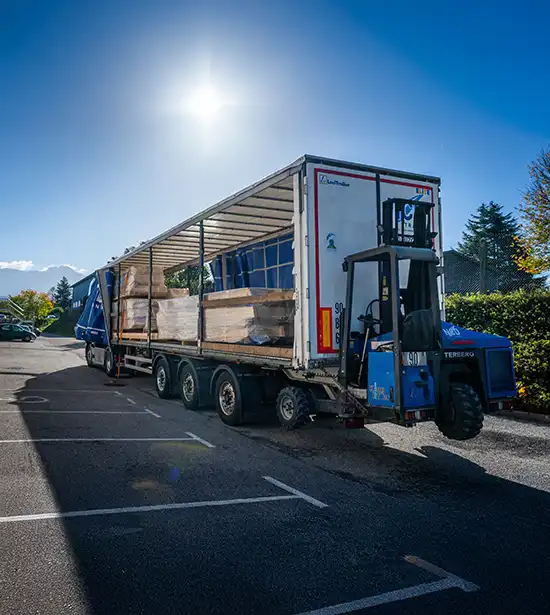 Transport caissons isolés Celeno